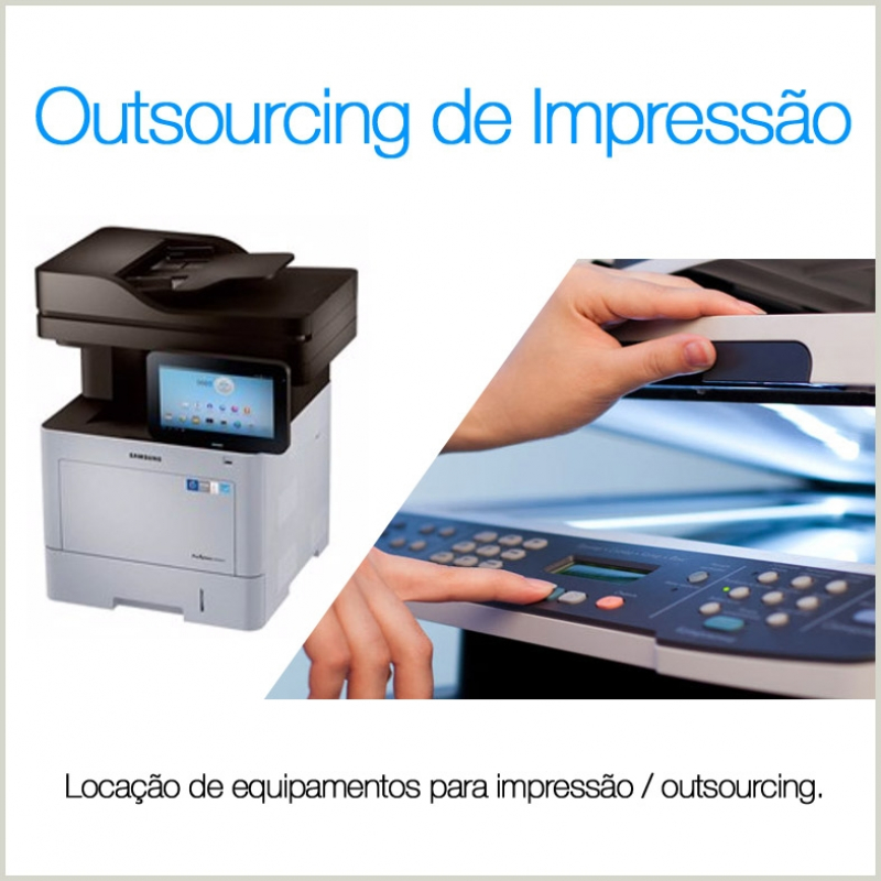 Outsourcing de Impressão Jardim das Oliveiras - Outsourcing de Impressão para Empresas